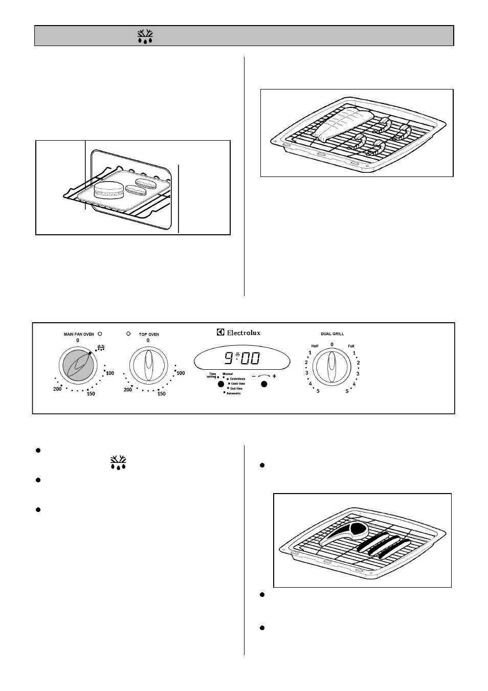 Defrosting | Electrolux U02108 EOD 982 User Manual | Page 25 / 36