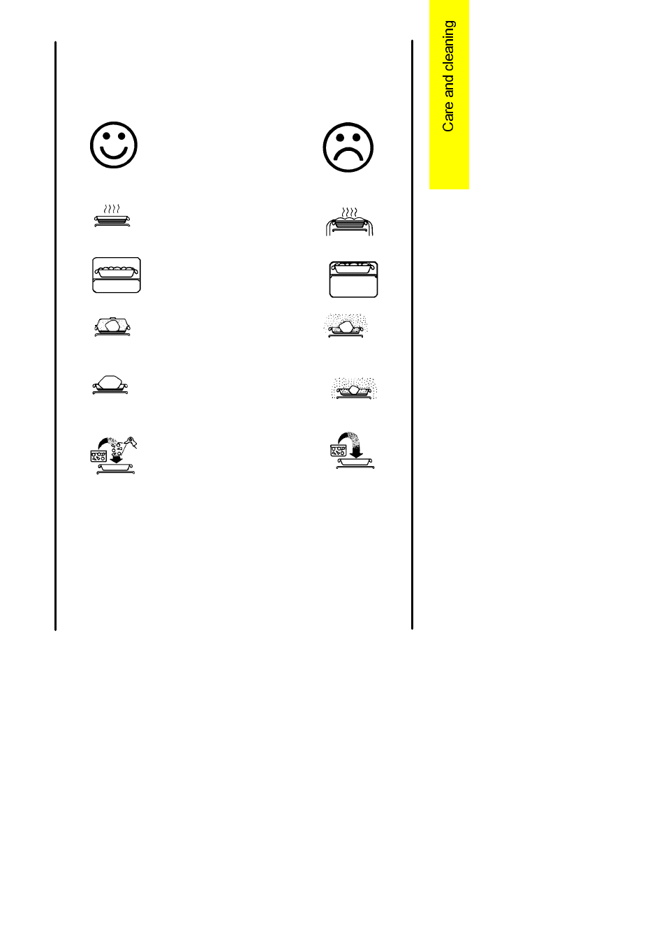 The oven, Helpful hints | Electrolux 55V User Manual | Page 21 / 44