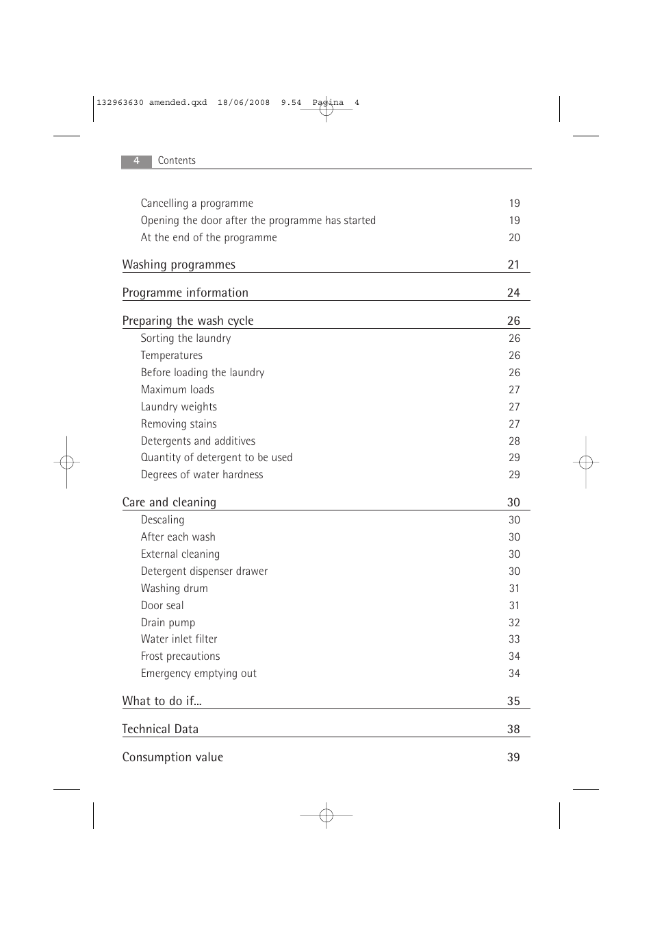 Electrolux LAVAMAT 74950 User Manual | Page 4 / 48