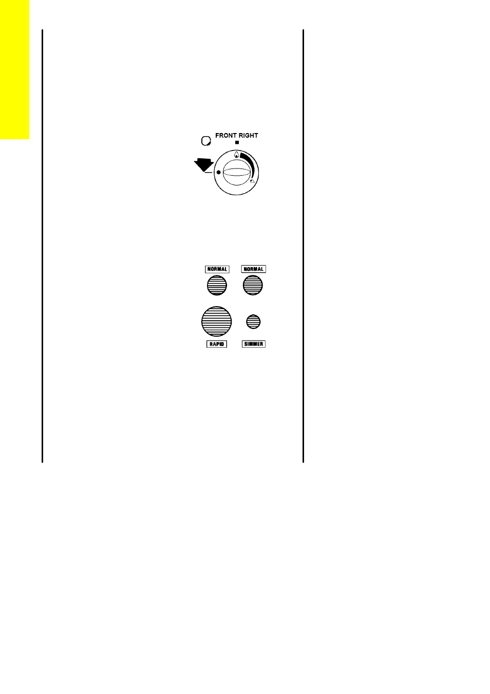 The hotplate, Heat control, Burner sizes | Electrolux U25041 DDO61GA User Manual | Page 10 / 52