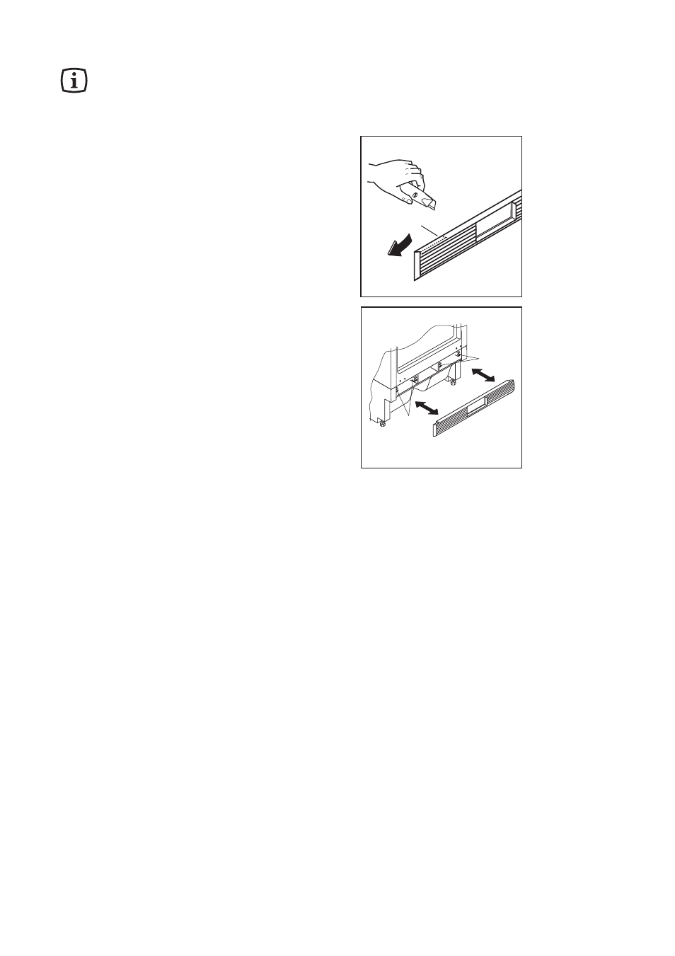 Building-in instructions, Door reversal | Electrolux U20254 ER 6436 User Manual | Page 15 / 20