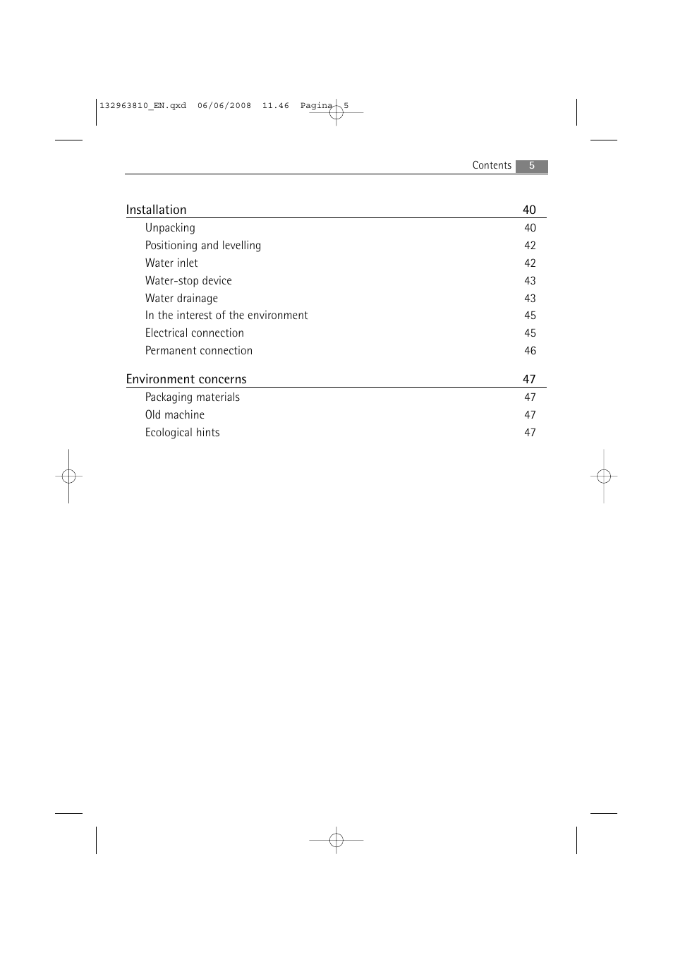 Electrolux LAVAMAT 74850 B User Manual | Page 5 / 48