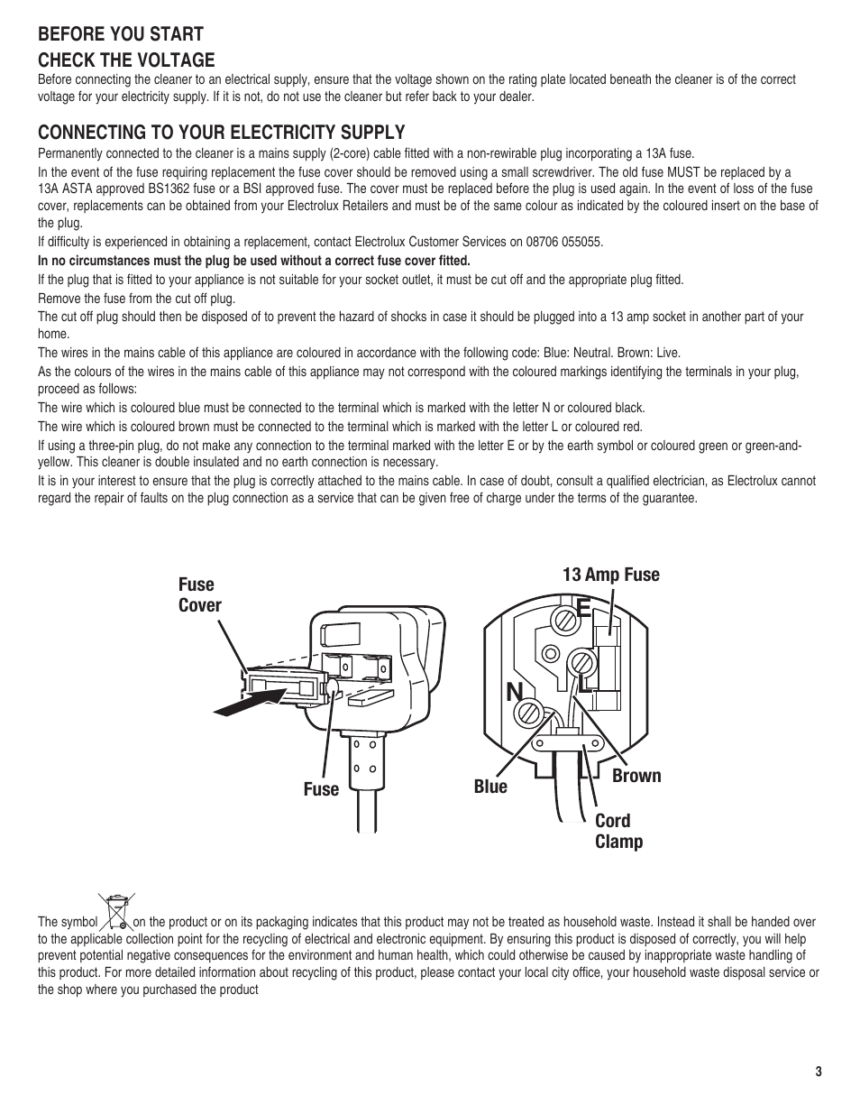 Electrolux Z8800 Series User Manual | Page 3 / 16