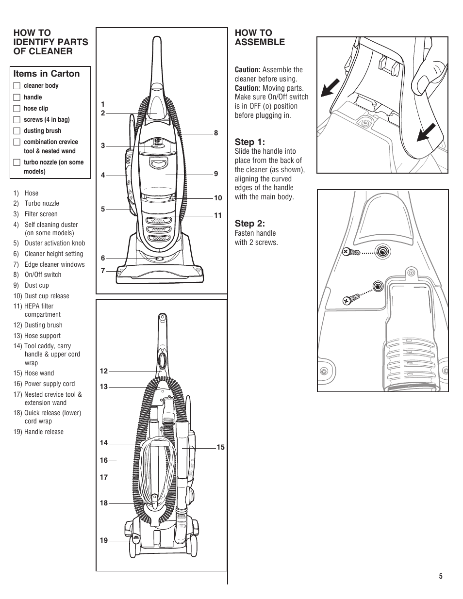 Electrolux Z8800 Series User Manual | Page 5 / 16