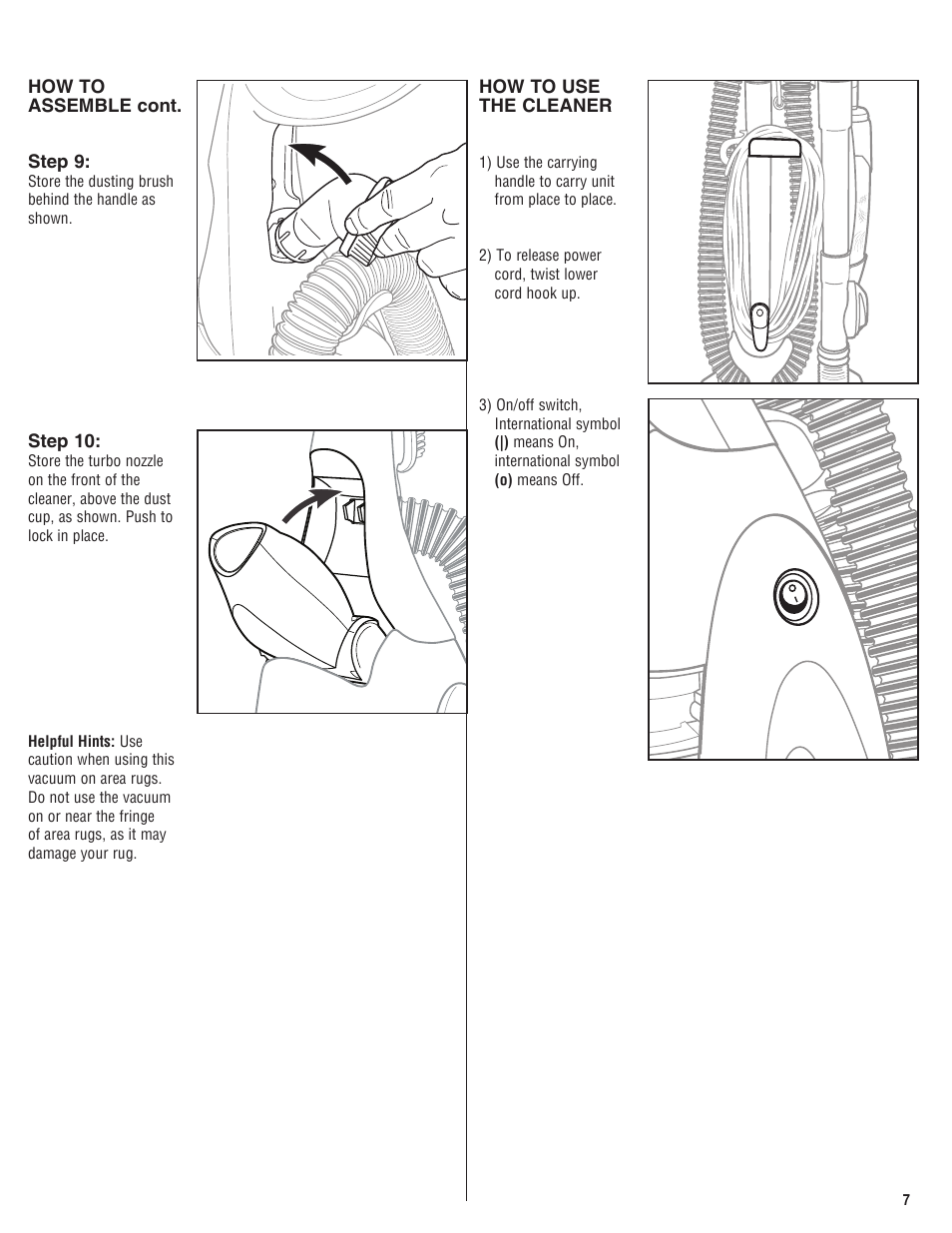 Electrolux Z8800 Series User Manual | Page 7 / 16