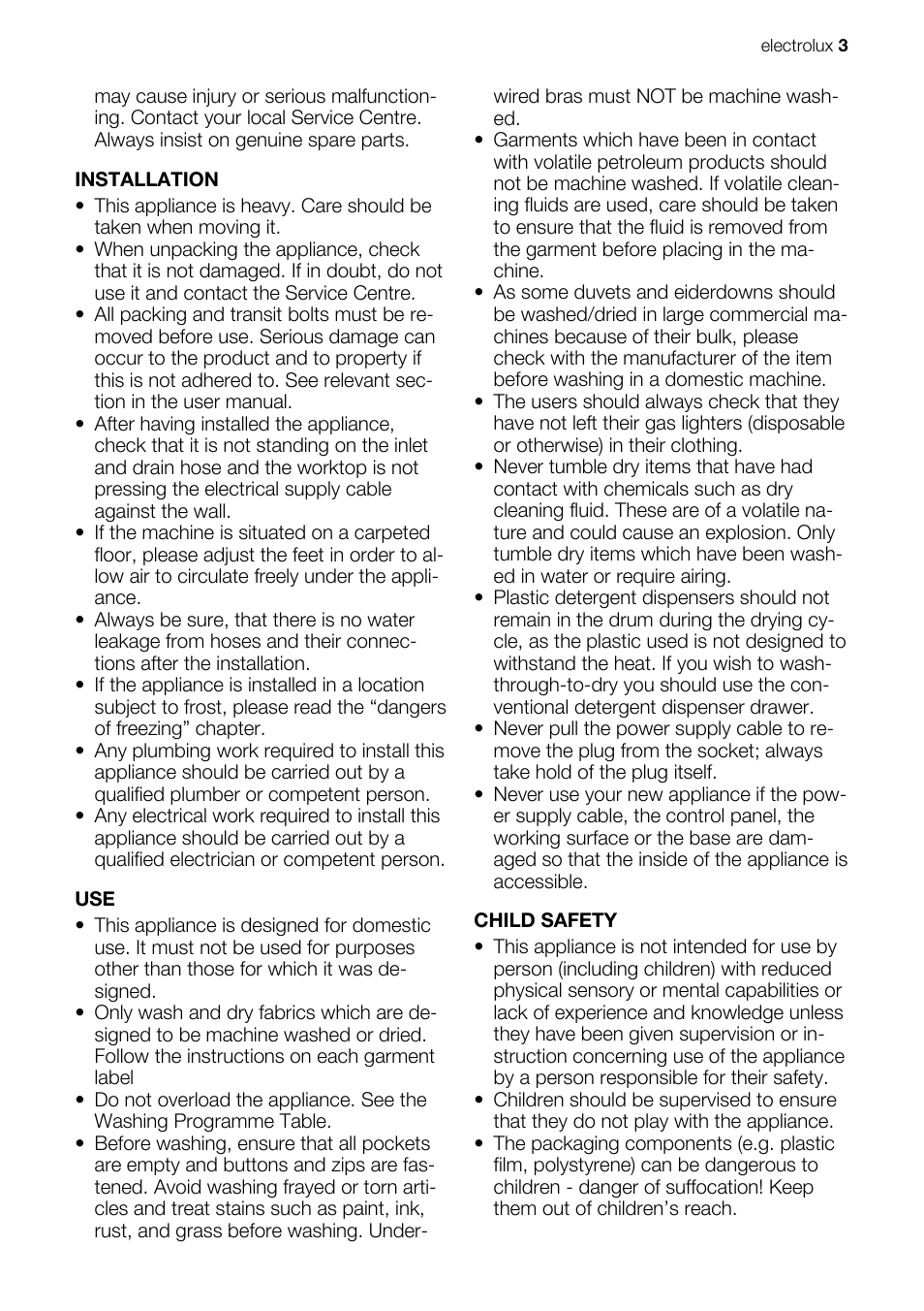 Electrolux EN EWW 168543 W User Manual | Page 3 / 32