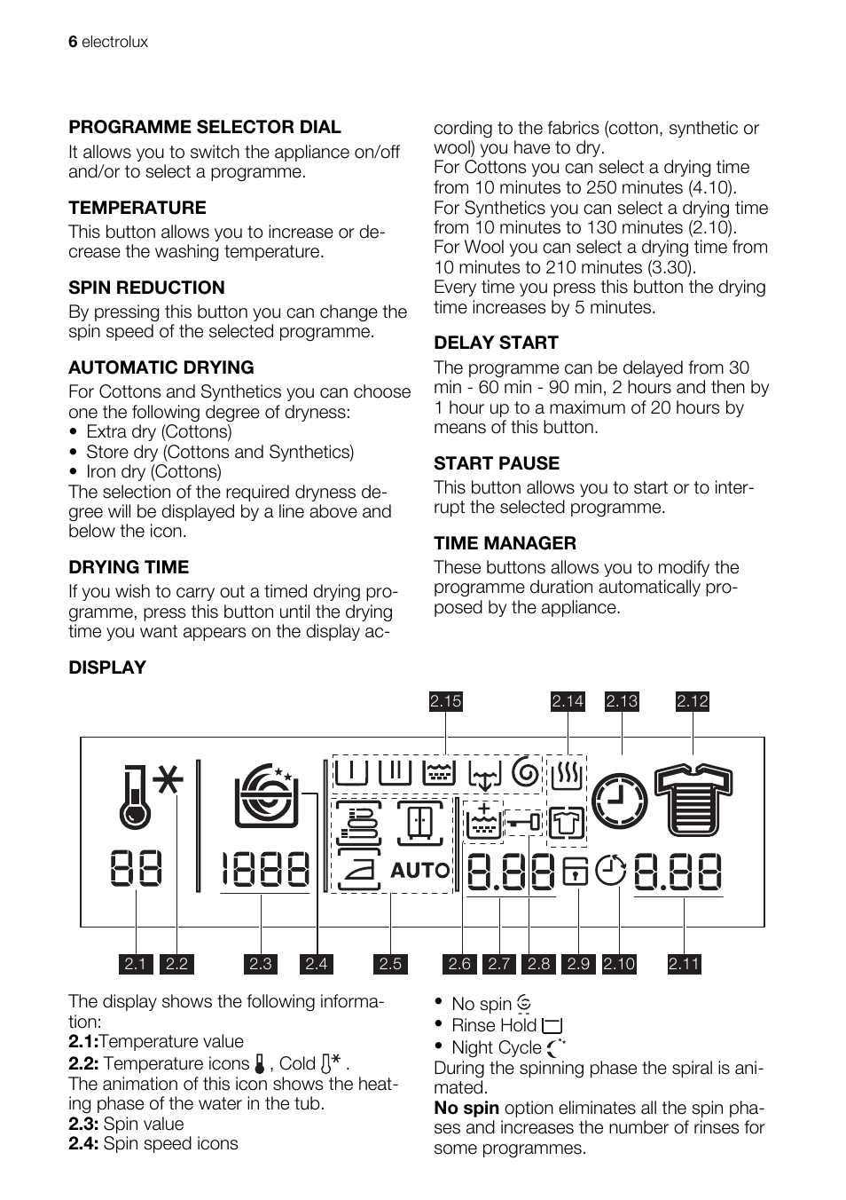 Electrolux EN EWW 168543 W User Manual | Page 6 / 32