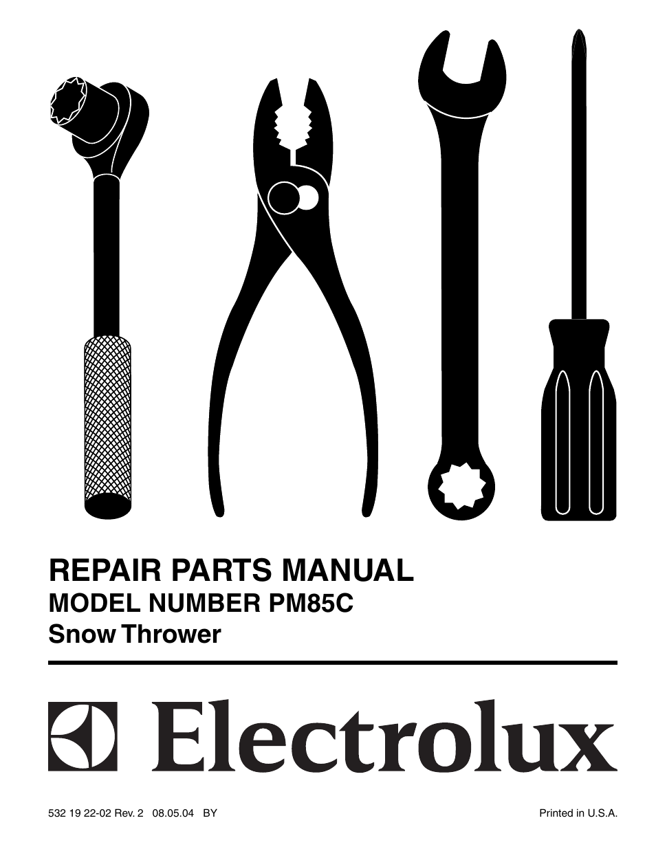 Electrolux PM85C User Manual | 16 pages