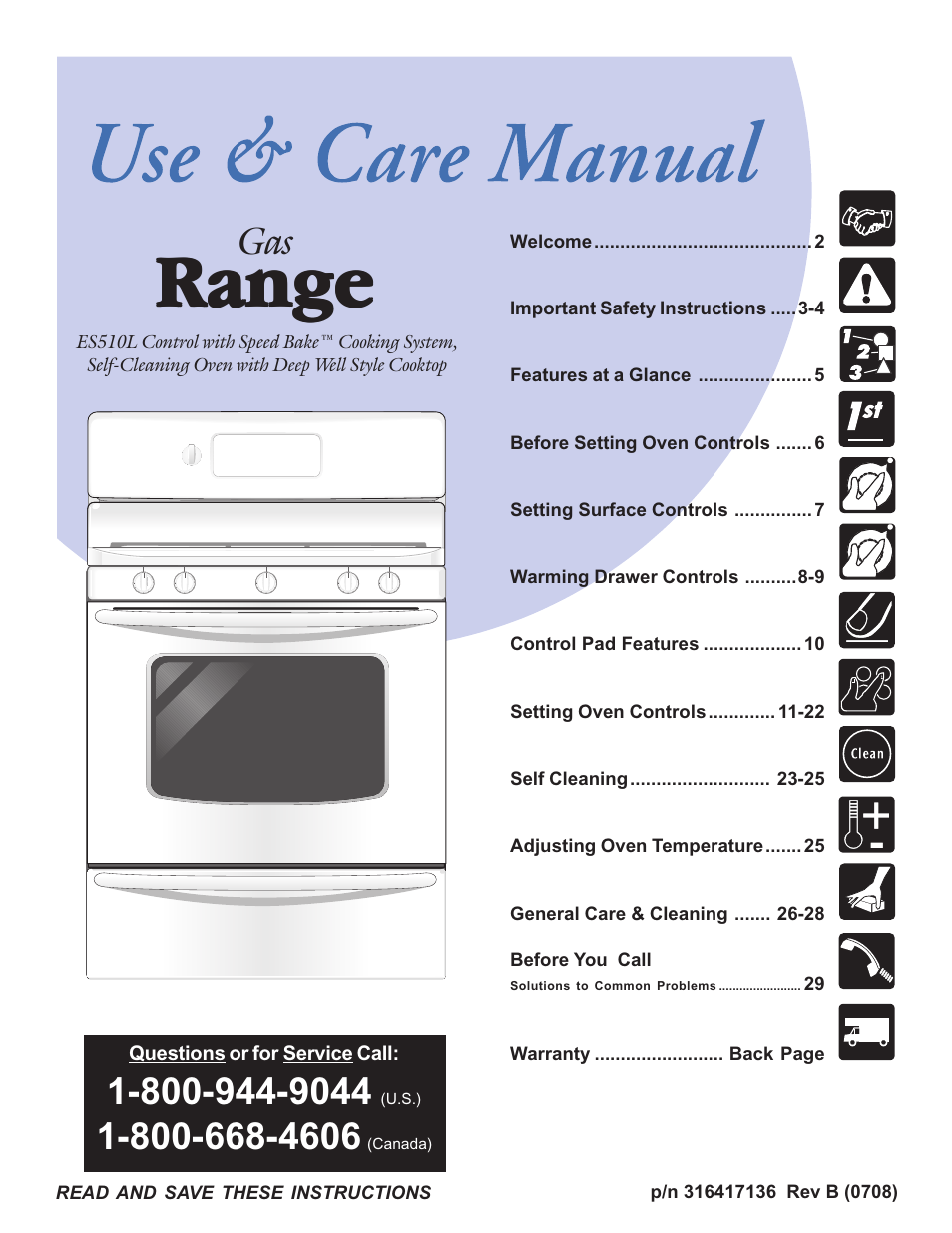 Electrolux ES510L User Manual | 32 pages