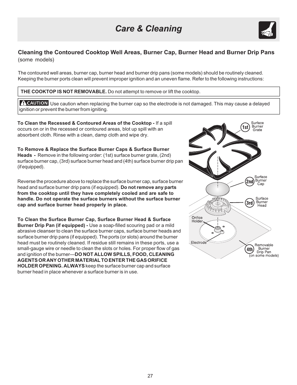 Care & cleaning | Electrolux ES510L User Manual | Page 27 / 32