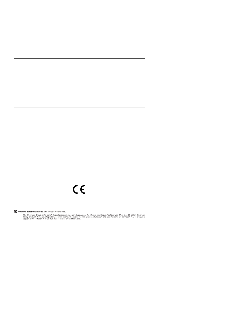 Important notice | Electrolux SIG 501 User Manual | Page 48 / 48