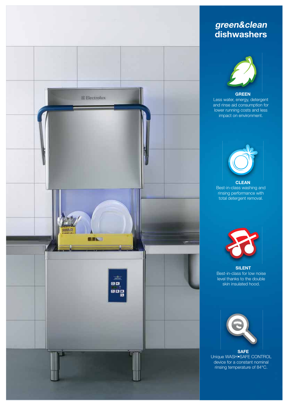 Green&clean, Dishwashers | Electrolux 9JEDQU User Manual | Page 3 / 14