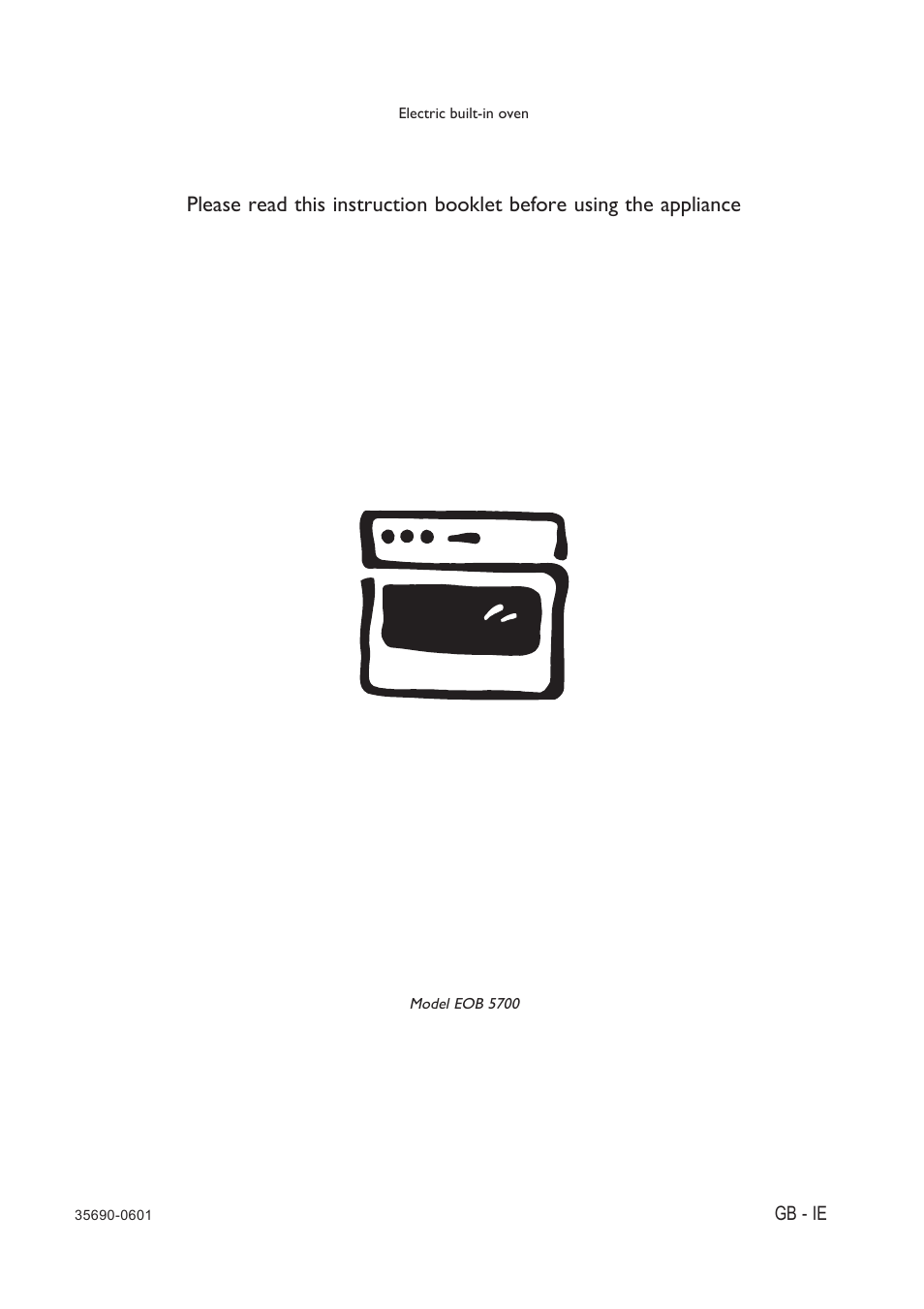 Electrolux EOB 5700 User Manual | 20 pages