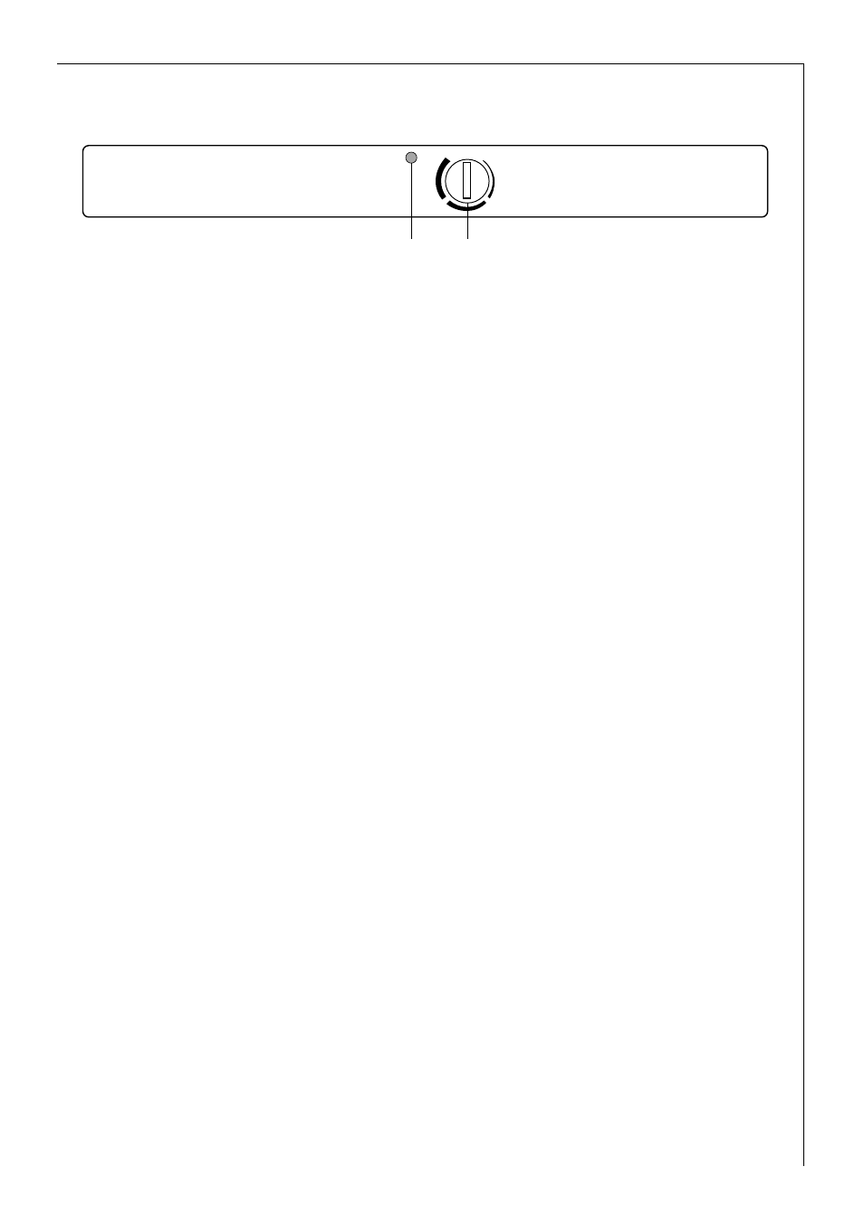 Starting up and temperature regulation, Control panel | Electrolux 2573-4 KA User Manual | Page 11 / 20
