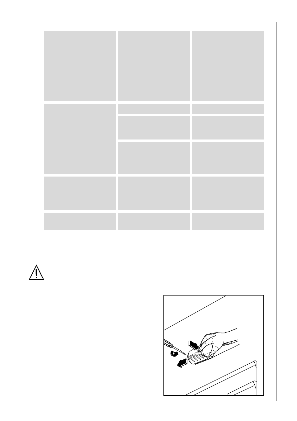 Changing the light bulb | Electrolux 2573-4 KA User Manual | Page 17 / 20
