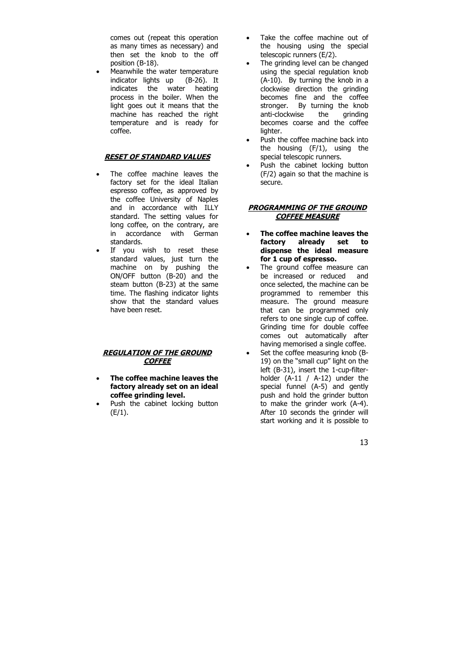 Electrolux PE 8036-M User Manual | Page 13 / 32