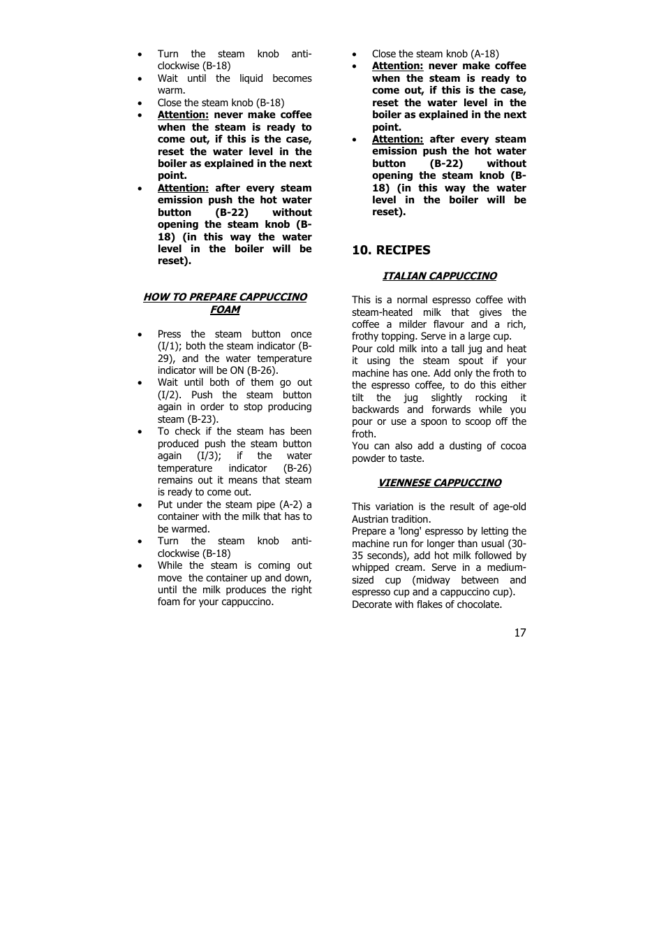 Electrolux PE 8036-M User Manual | Page 17 / 32