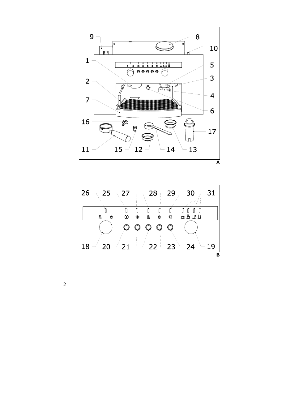 Electrolux PE 8036-M User Manual | Page 2 / 32