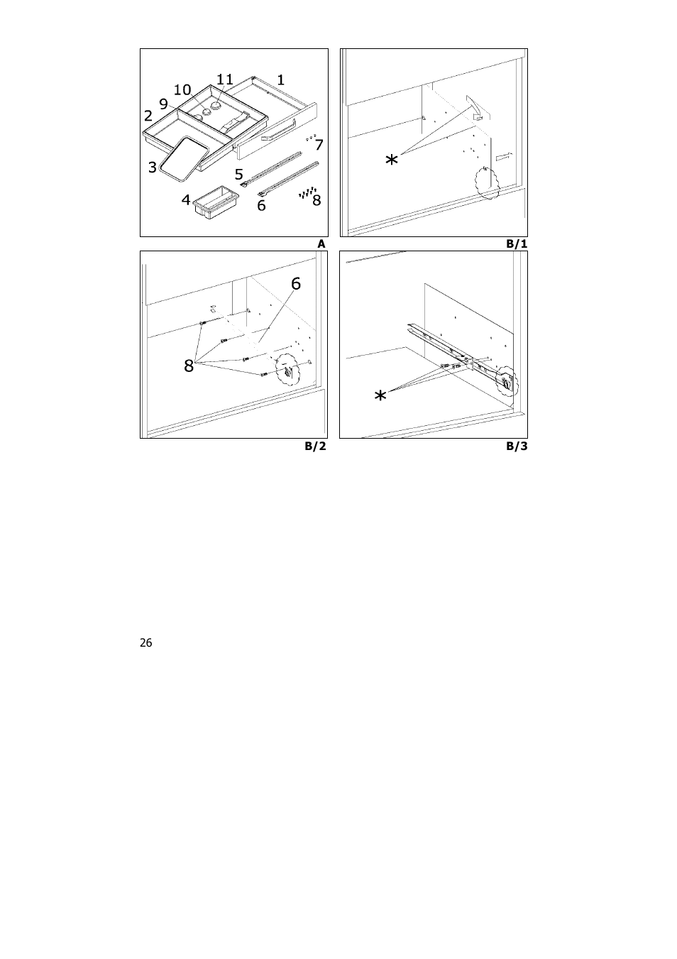 Electrolux PE 8036-M User Manual | Page 26 / 32