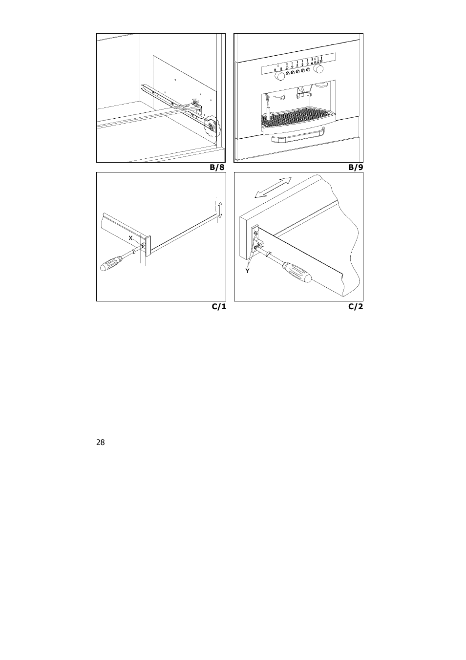 Electrolux PE 8036-M User Manual | Page 28 / 32