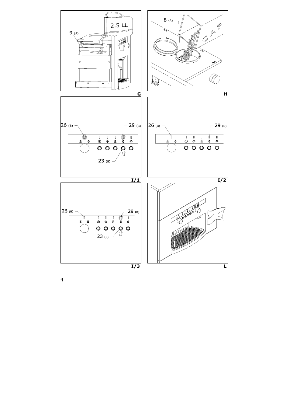 Electrolux PE 8036-M User Manual | Page 4 / 32