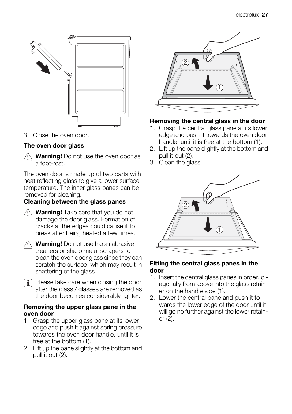 Electrolux EKD60760 User Manual | Page 27 / 40