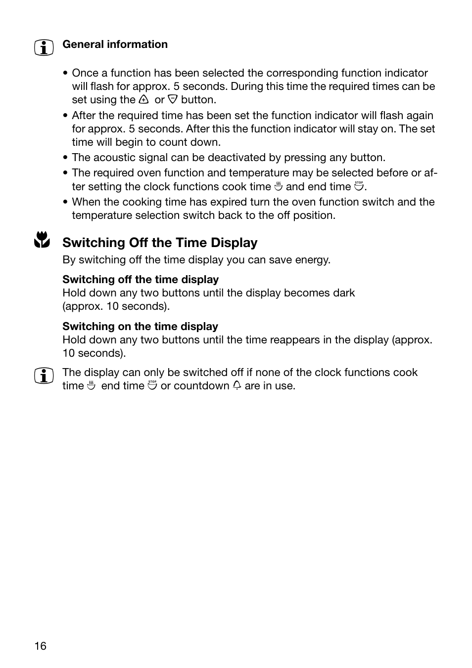 Electrolux U30294 EOB6632 User Manual | Page 16 / 56