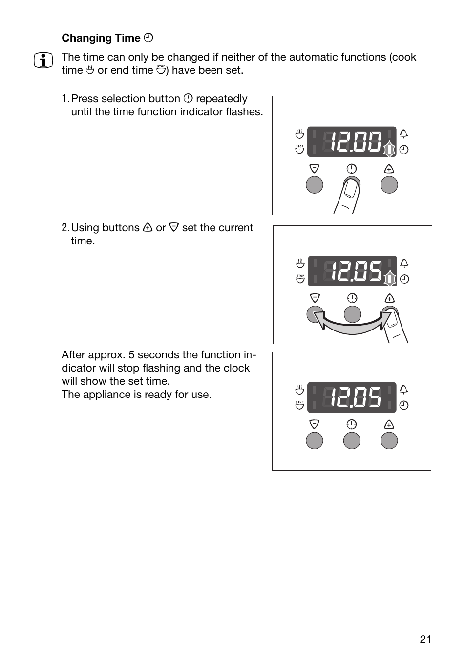 Electrolux U30294 EOB6632 User Manual | Page 21 / 56