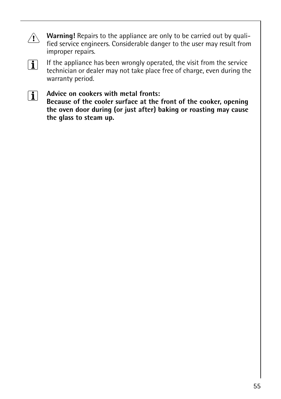 Electrolux B9879-4 User Manual | Page 55 / 64