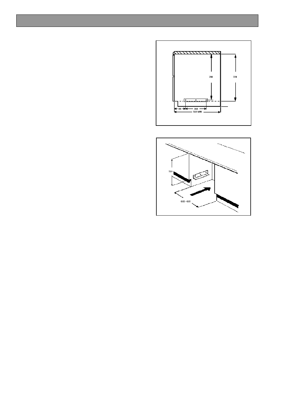 Installation instructions | Electrolux COMPETENCE 3210 BU User Manual | Page 37 / 44