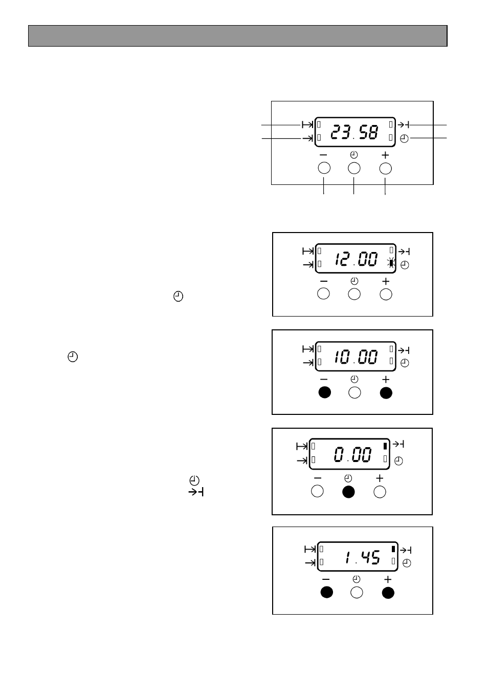 The electronic timer, Set the time of day, How to set the countdown | Electrolux COMPETENCE 3210 BU User Manual | Page 9 / 44