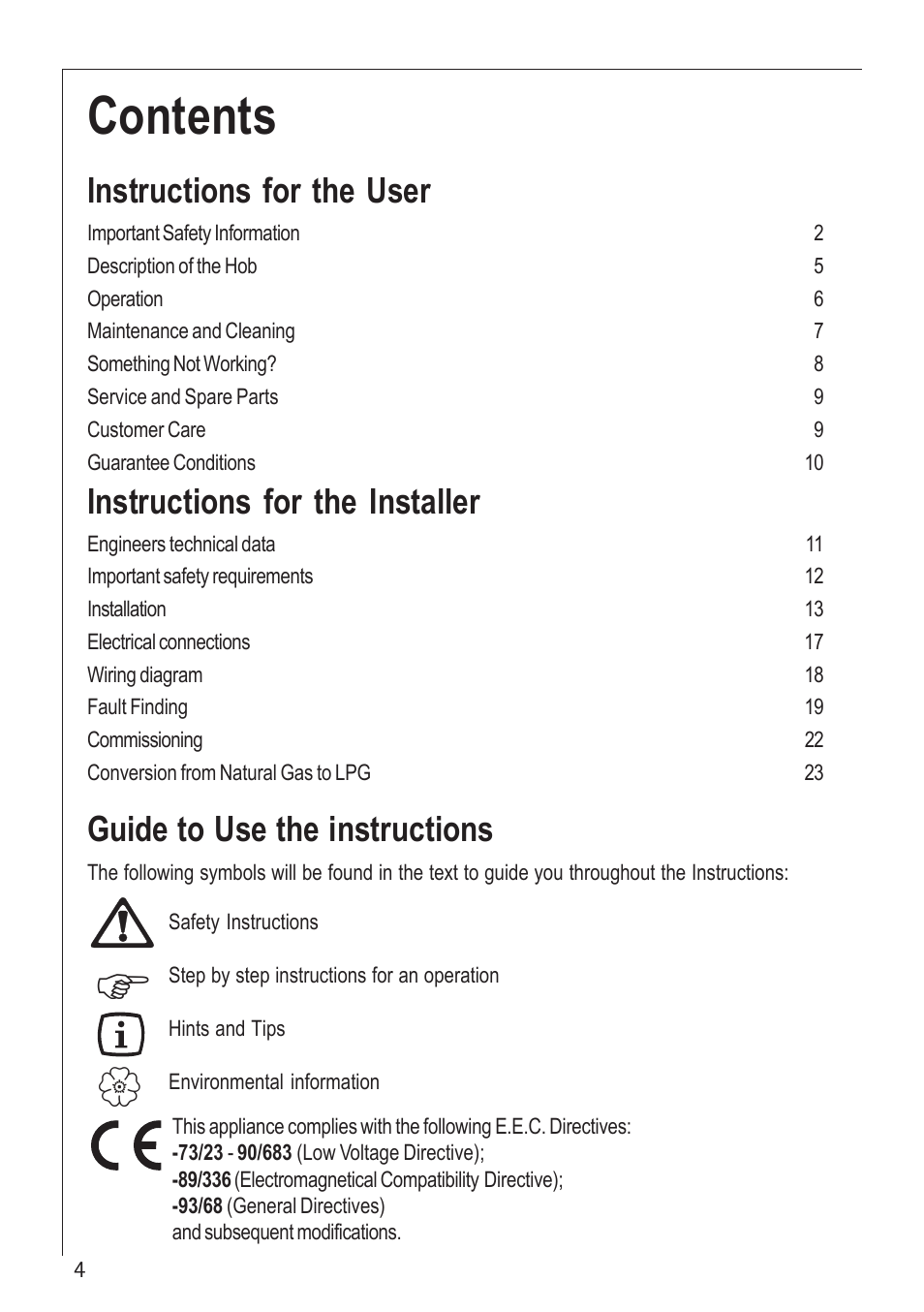Electrolux U30280 35772G User Manual | Page 4 / 24