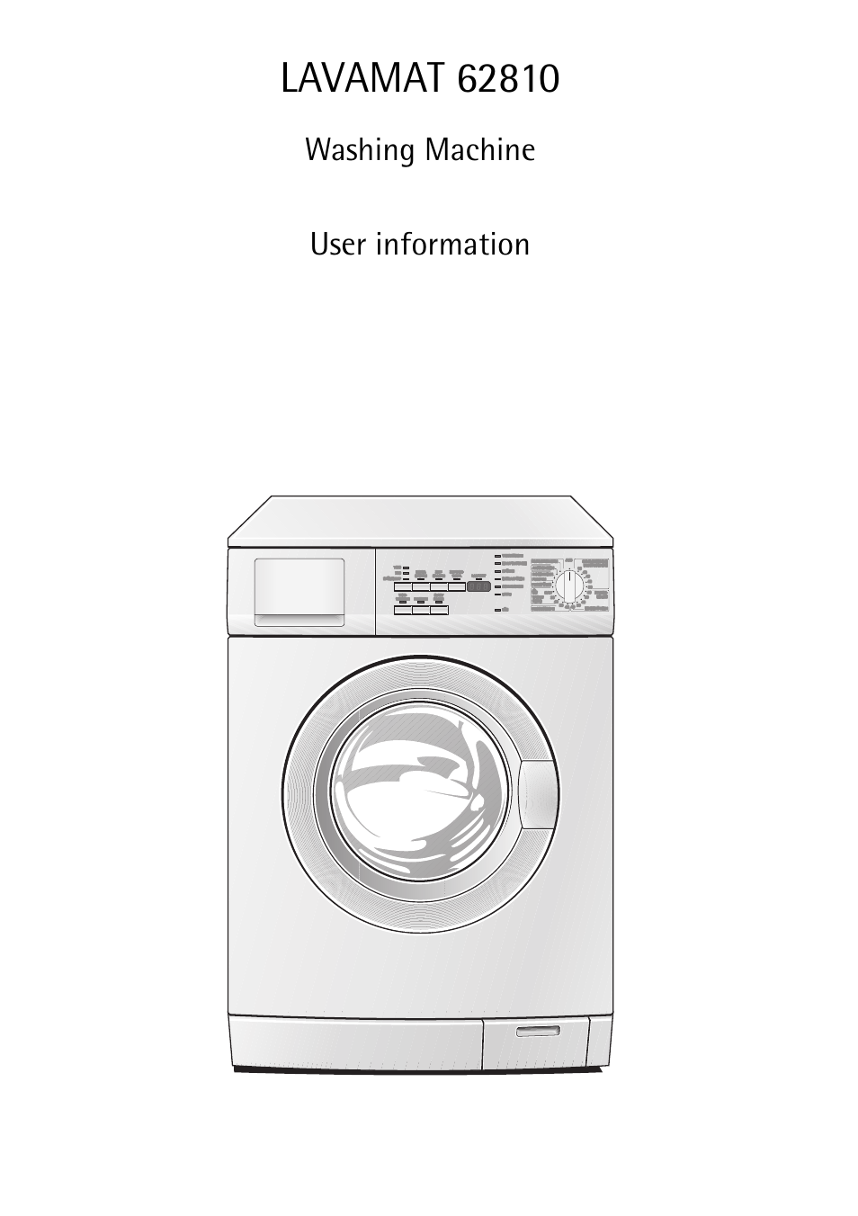 Electrolux LAVAMAT 62810 User Manual | 40 pages