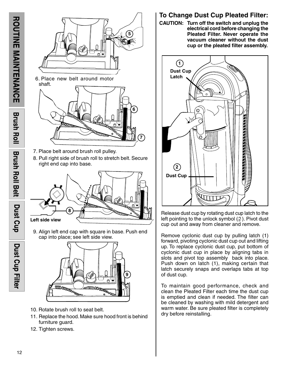 Electrolux Z5500 Series User Manual | Page 12 / 16