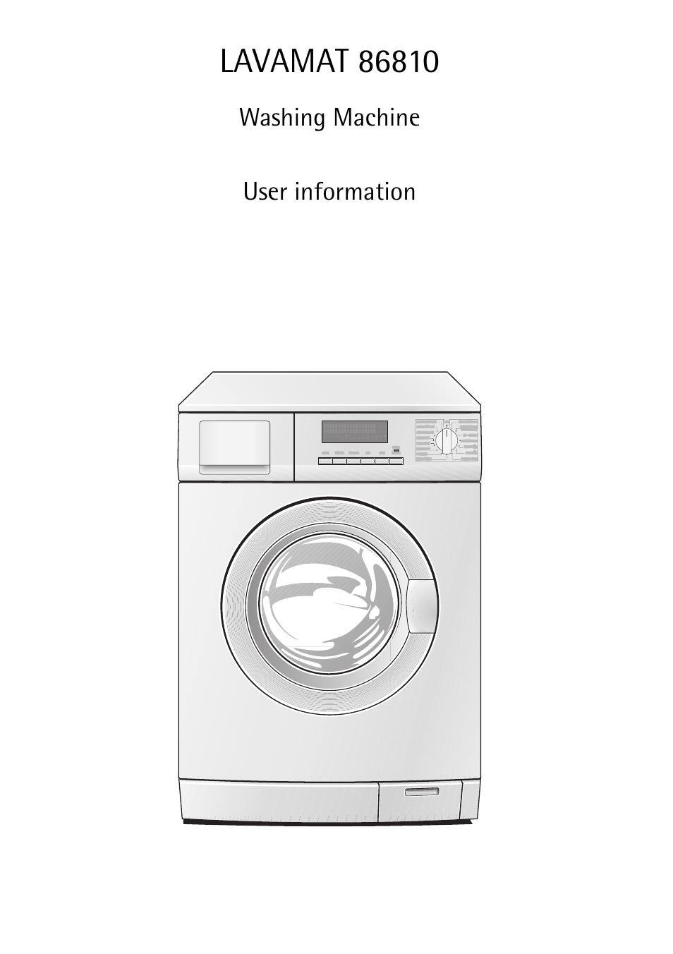 Electrolux LAVAMAT 86810 User Manual | 48 pages
