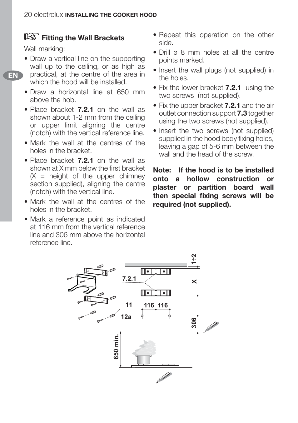Electrolux U312940. EFC70710 User Manual | Page 20 / 28