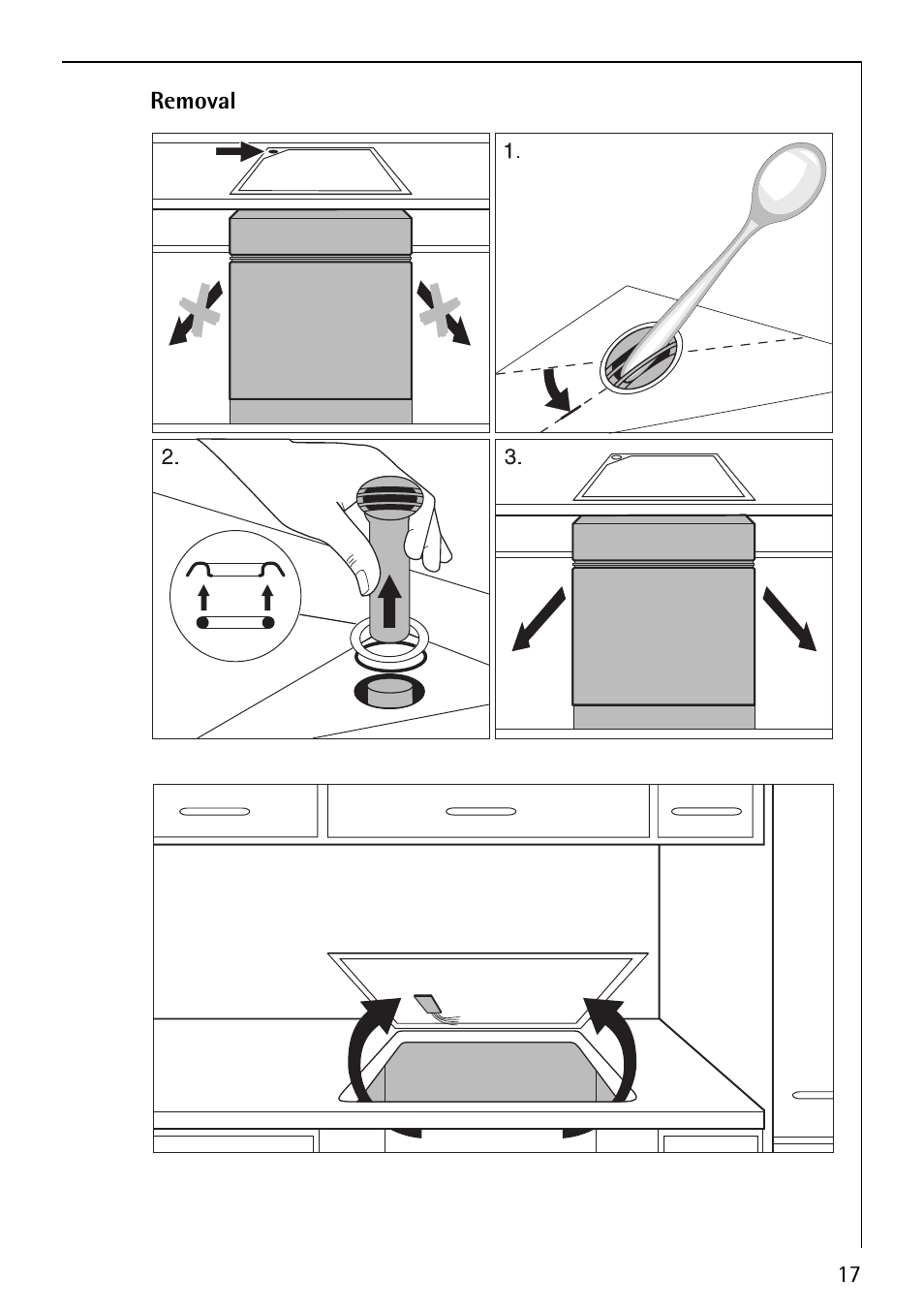 17 removal | Electrolux 6204 User Manual | Page 17 / 24