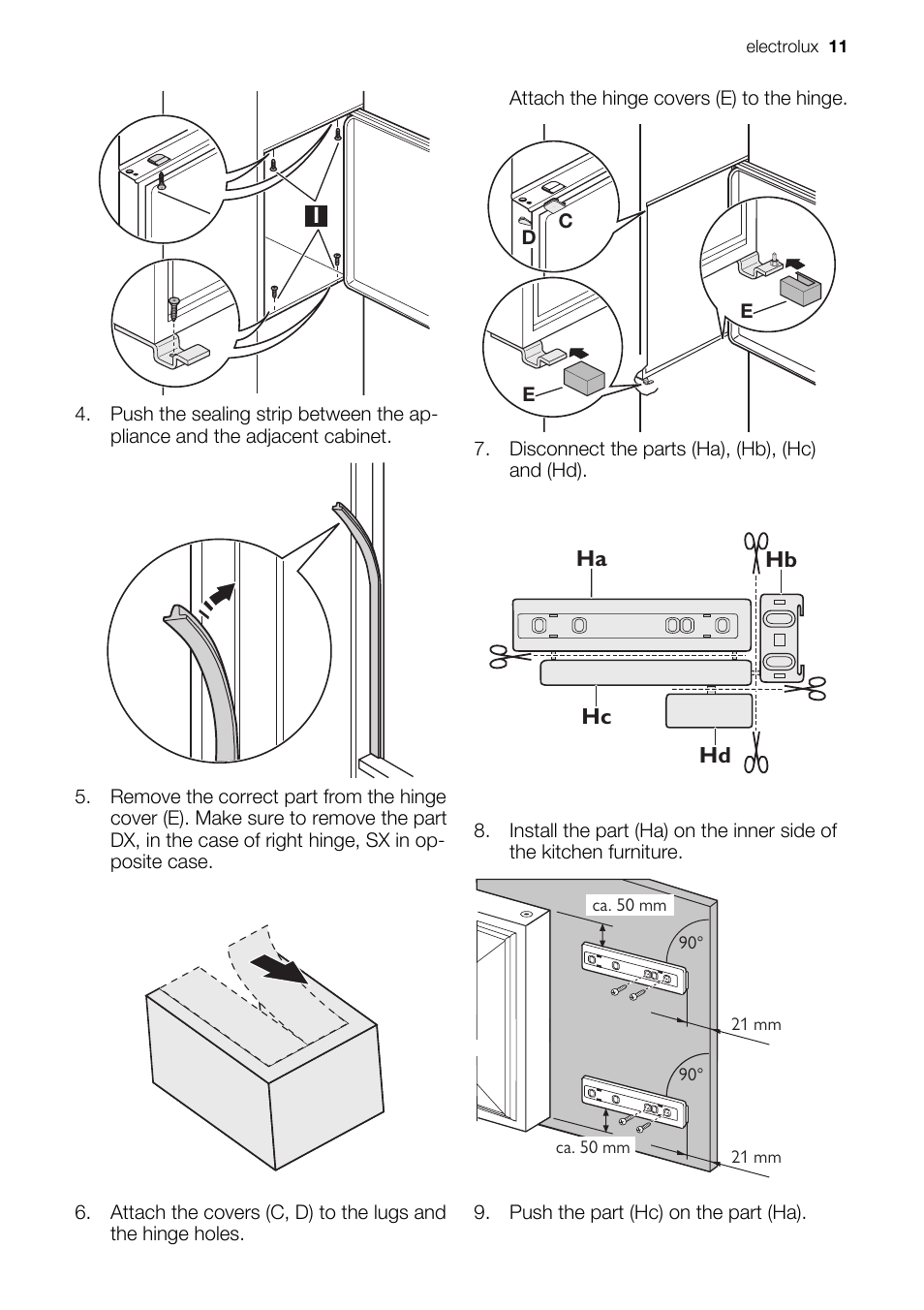 Electrolux CI120FA User Manual | Page 11 / 16