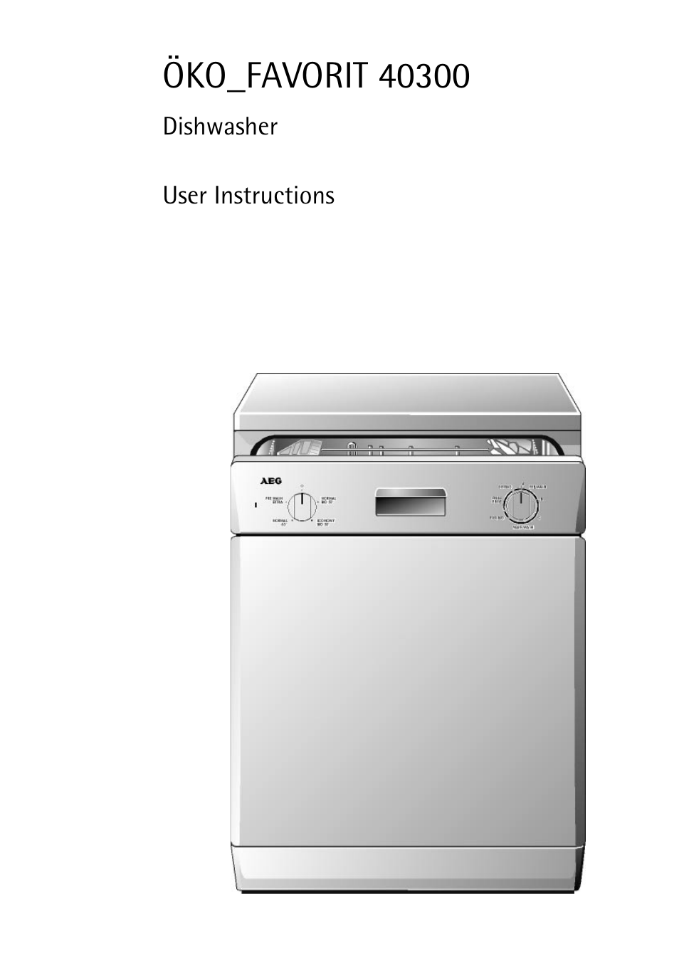 Electrolux 40300 User Manual | 40 pages