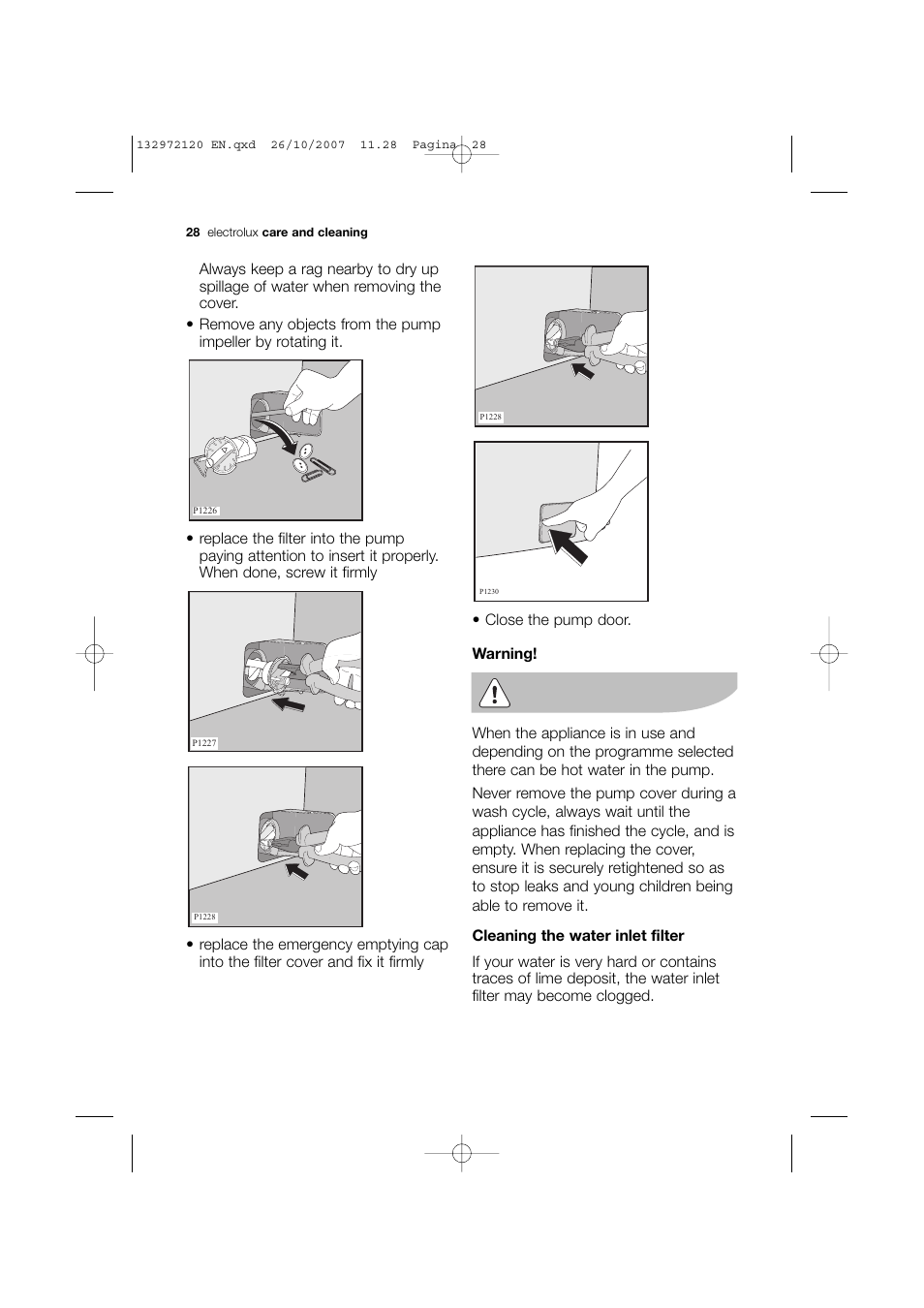 Electrolux EWN 13570 W User Manual | Page 28 / 48