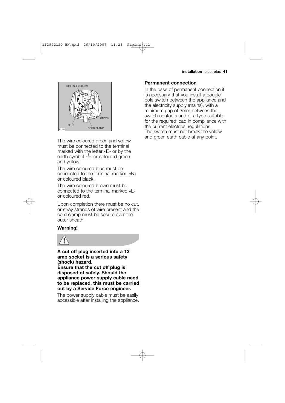 Electrolux EWN 13570 W User Manual | Page 41 / 48