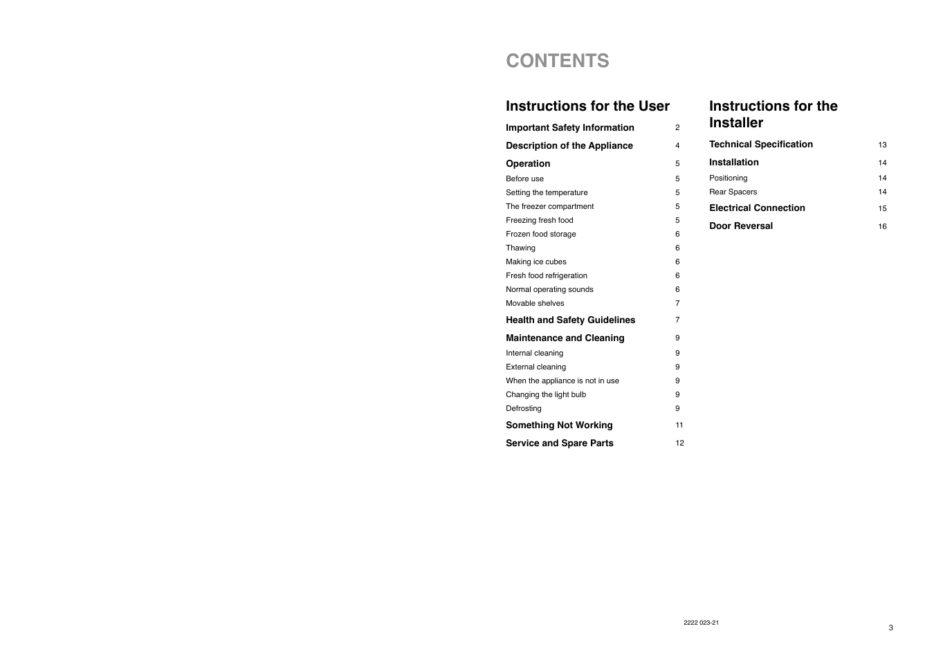 Electrolux ER 7825 B User Manual | Page 3 / 20