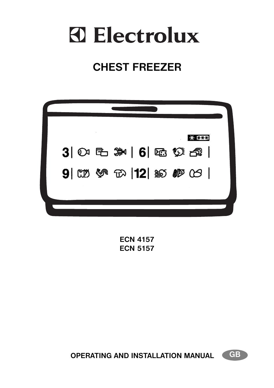 Electrolux ECN 4157 User Manual | 4 pages