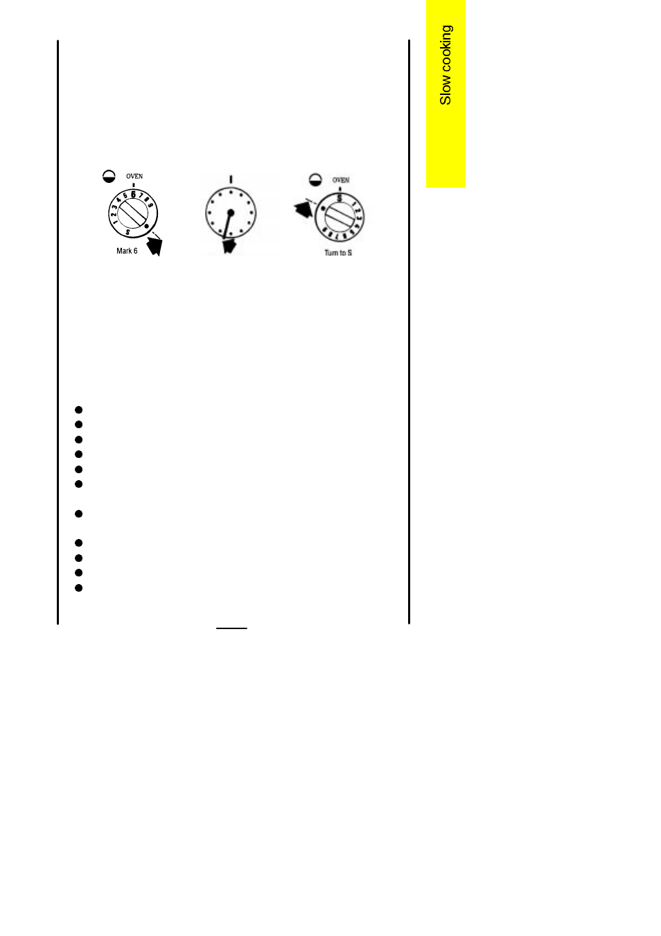 Slow cooking, Food preparation - slow cooking | Electrolux U02113 Lynic 50 User Manual | Page 17 / 40