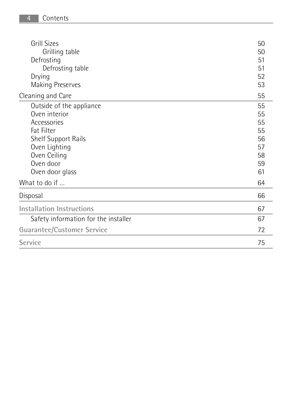 Electrolux B8831-5 User Manual | Page 4 / 76