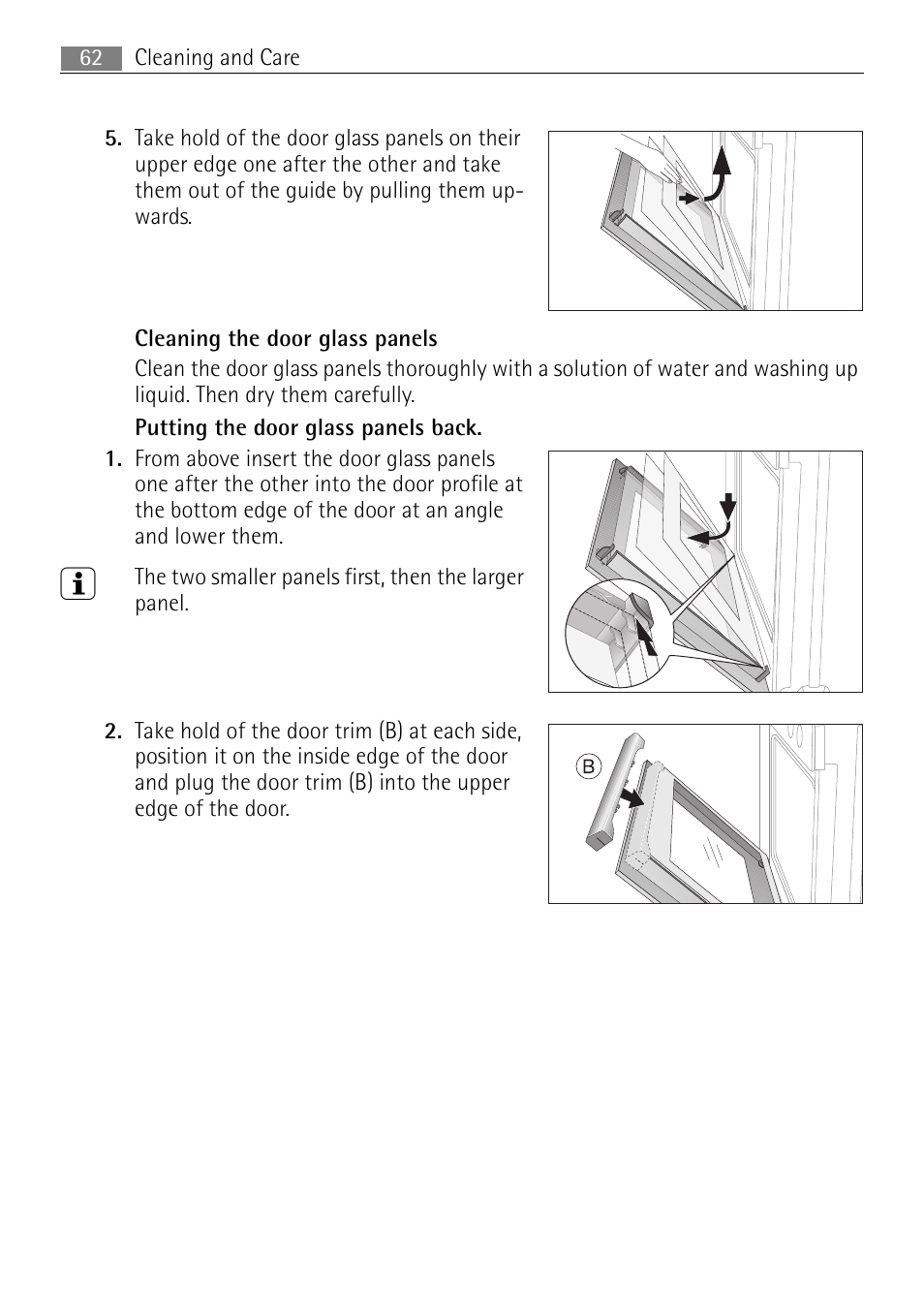 Electrolux B8831-5 User Manual | Page 62 / 76