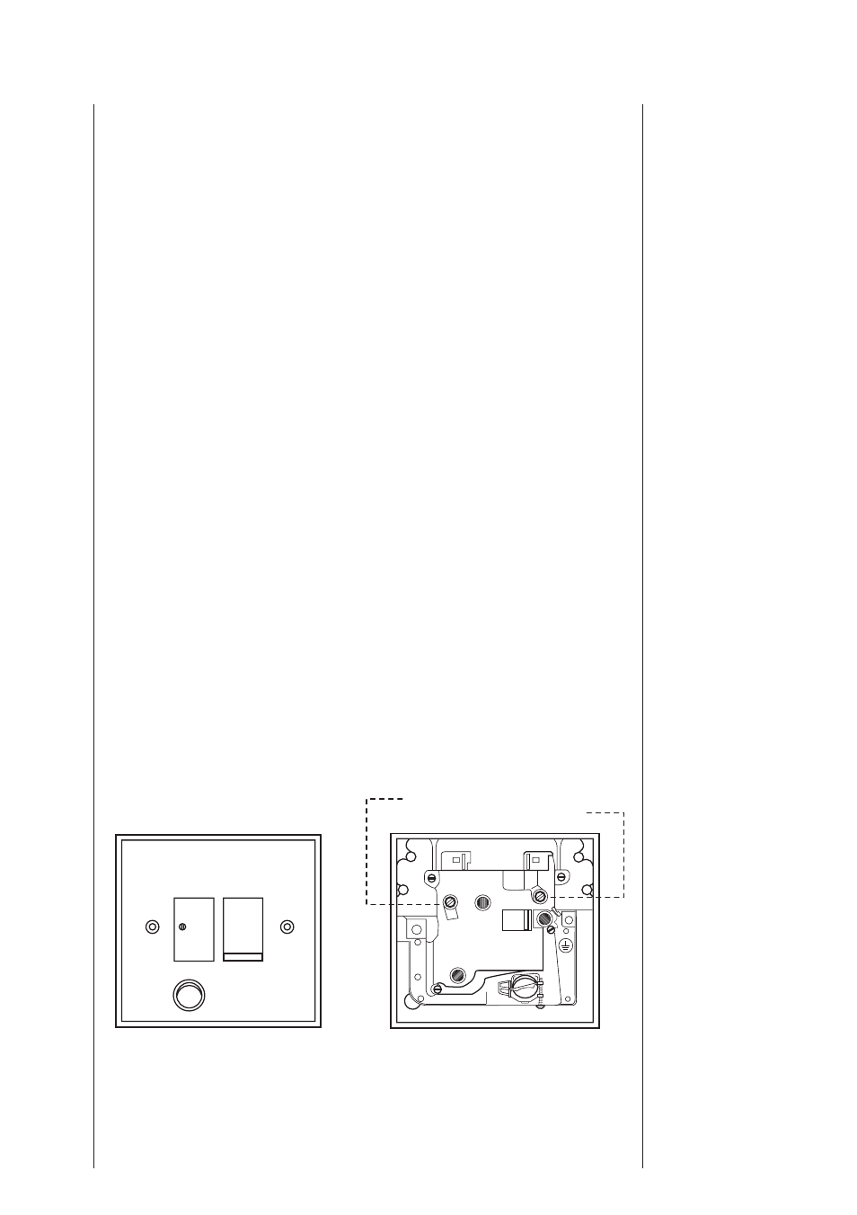 Electrical connection for the uk, Appliances with 2 wires | Electrolux 502 D User Manual | Page 4 / 16