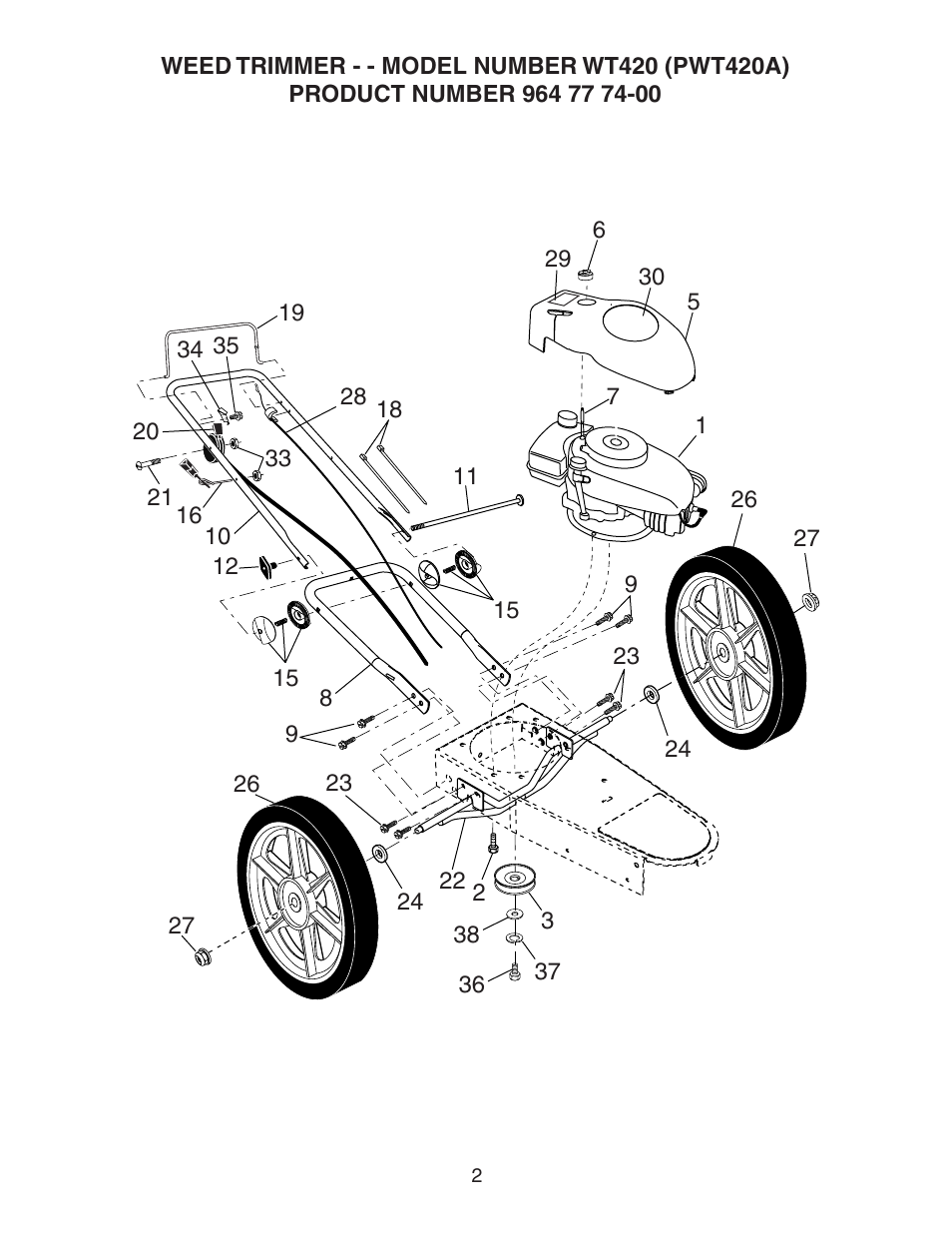 Electrolux WT420 User Manual | Page 2 / 8