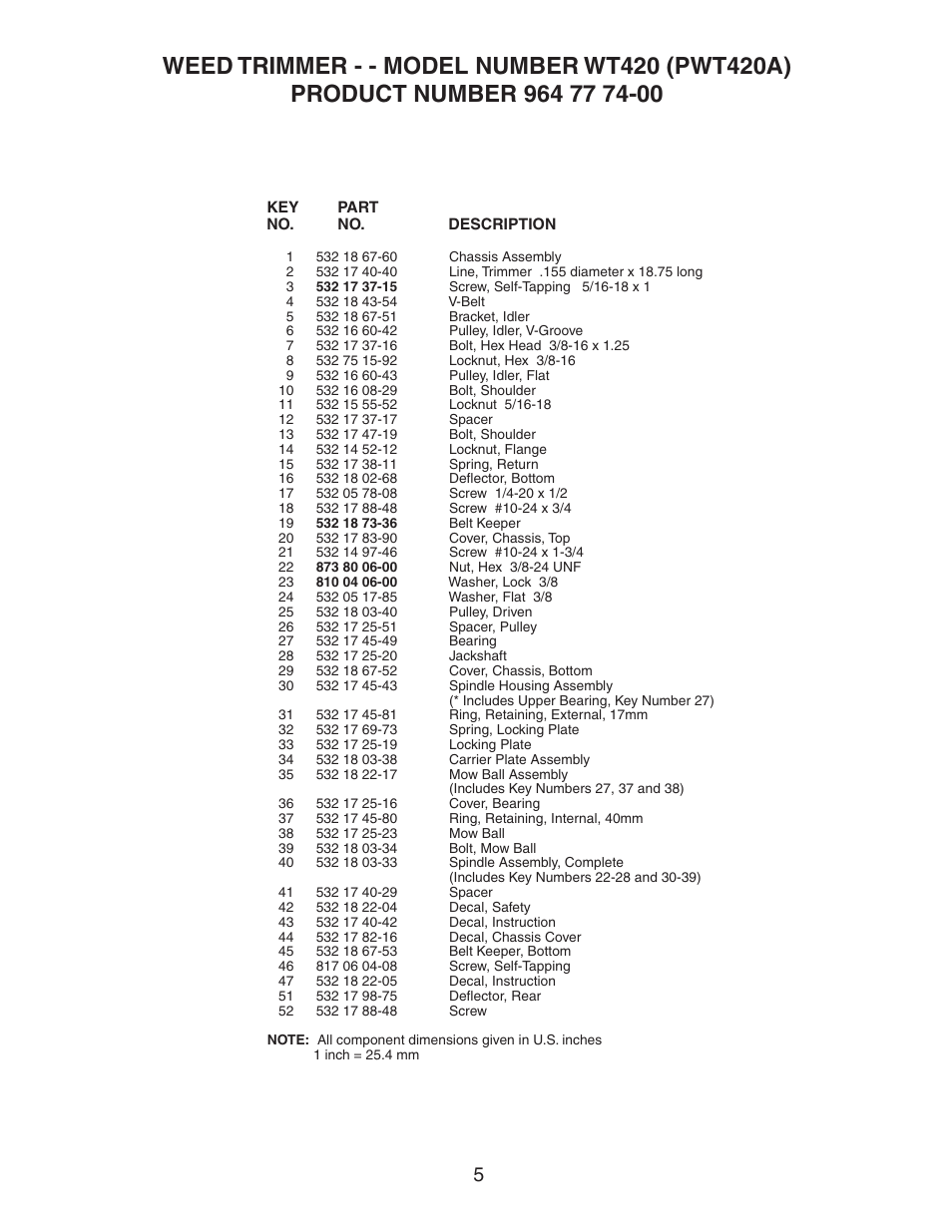 Electrolux WT420 User Manual | Page 5 / 8