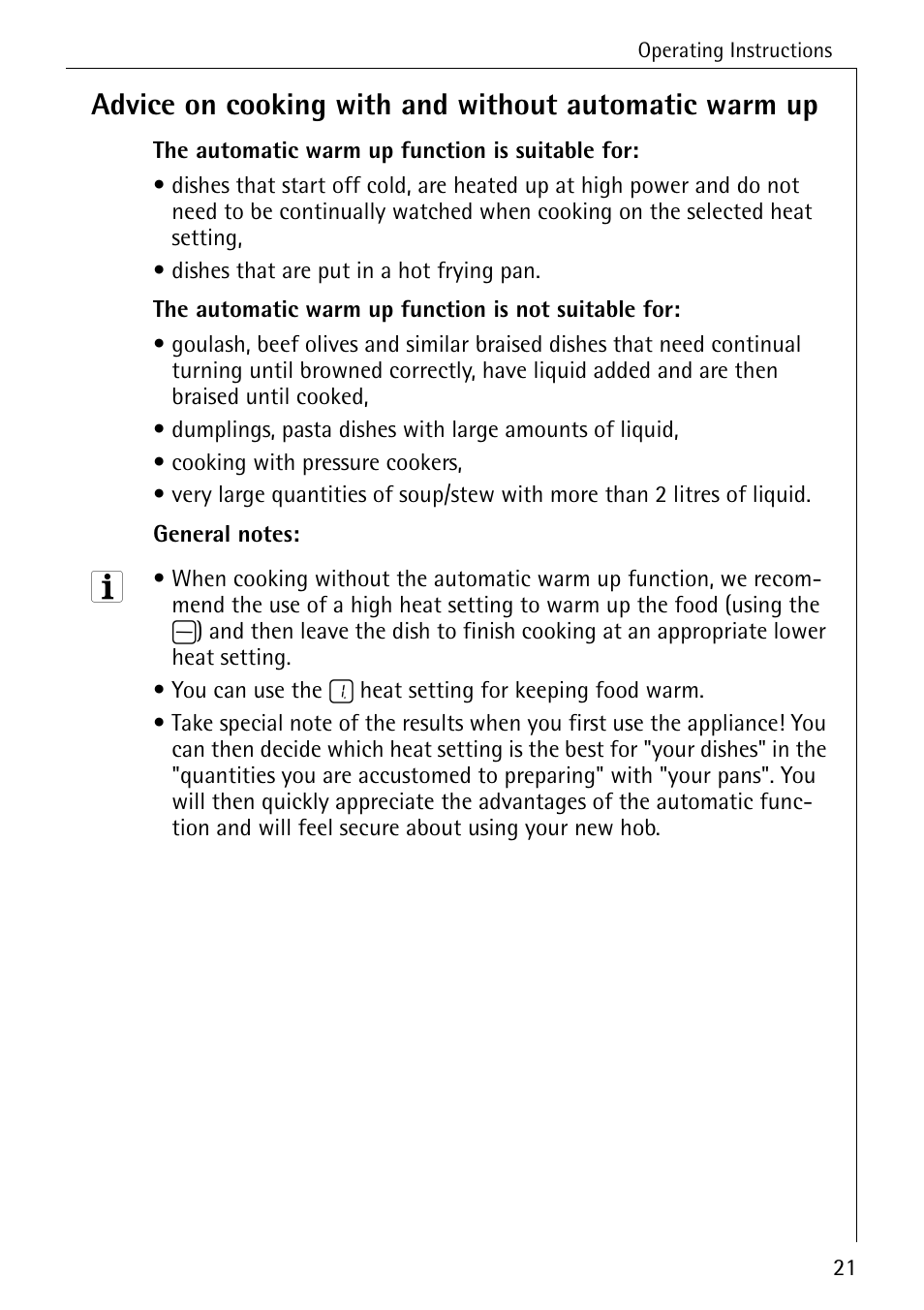 Electrolux C65030K User Manual | Page 21 / 40